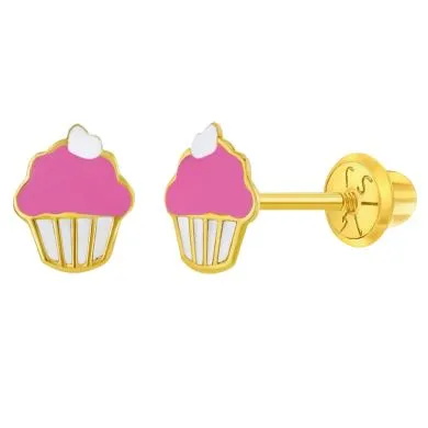 Arete Cupcake Pink