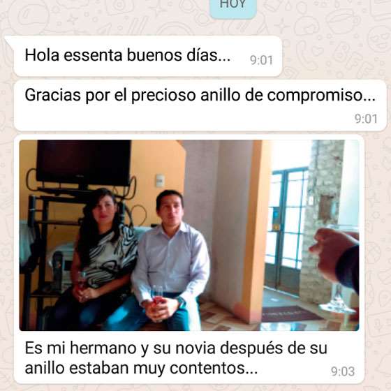 Testimonio de Juana y Henry